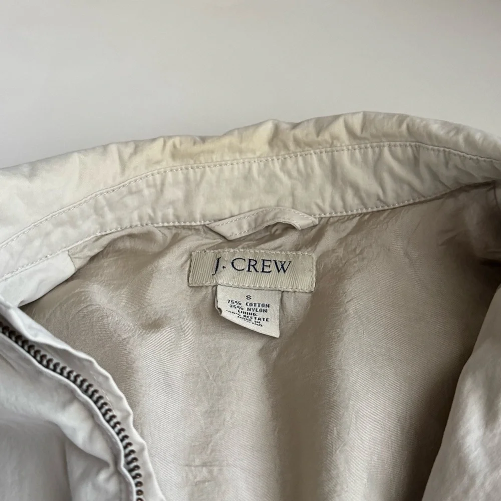 J. Crew Men’s Tan Harrington Bomber Jacket - Size Small (Used) - Picture 3 of 7
